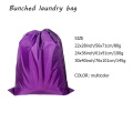 Customized Travel Laundry Bags Rip-Stop Nylon Heavy Duty Dirty Clothes Laundry Bag with Drawstring